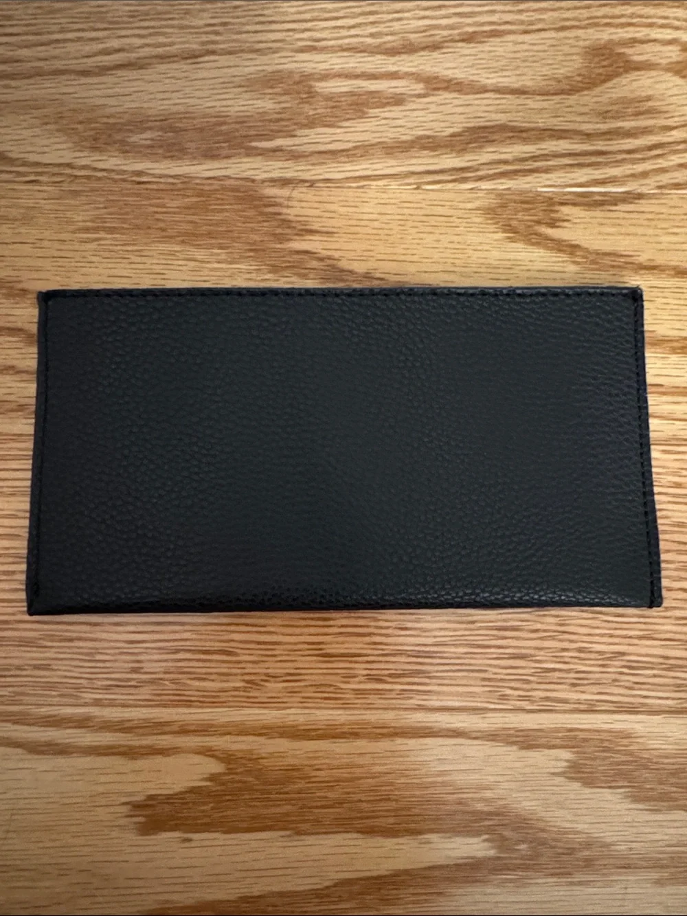 Louis Vuitton Black Pebbled Leather Card Organizer EUC
